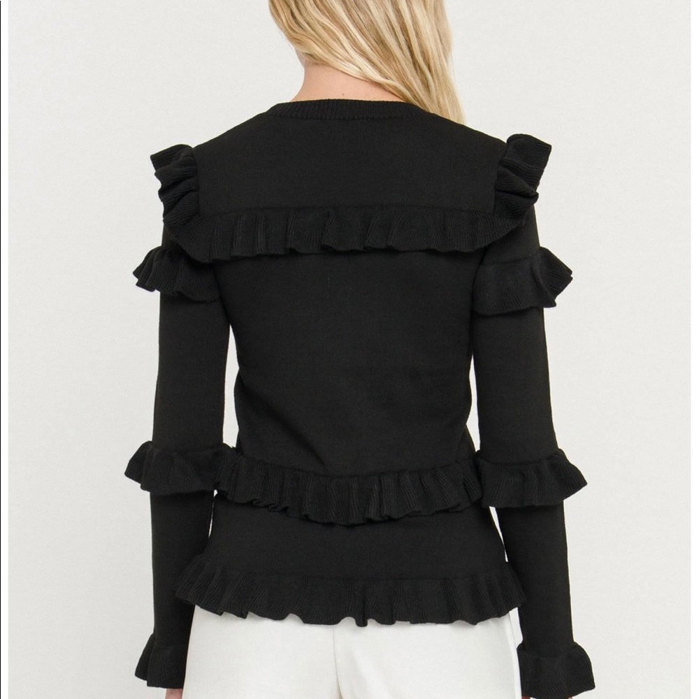 New Endless Rose ruffle sweater - Picture 5 of 12